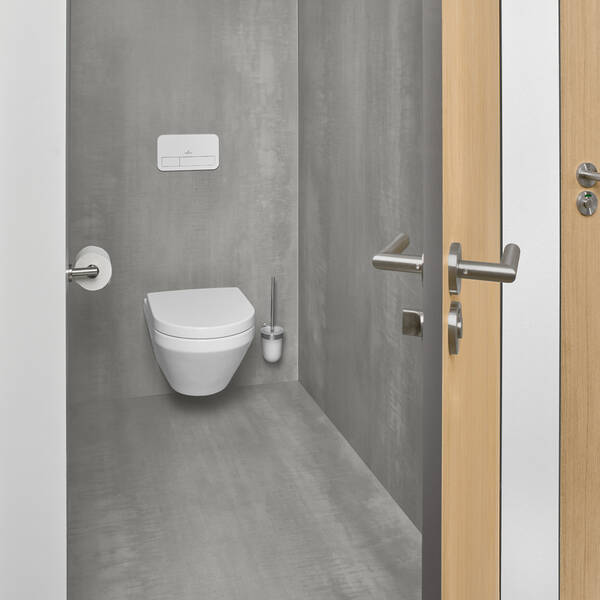 Унітаз підвісний Villeroy&Boch Omnia Architectura 4694CL01 з кришкою 98M9C101 Soft-close, TwistFlush, білий, фото 4