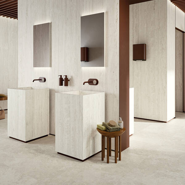 Керамогранит Mirage Elysian Travertini EY 10 SP SQ 120x278 см, фото 5