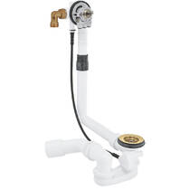 Сифон для ванны Grohe Talentofill 28990GN0 без комплекта верхней монтажной части, матовое золото, фото №1