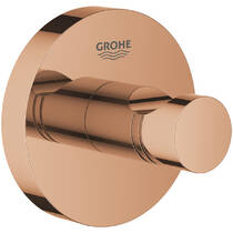 Гачок Grohe Essentials 40364DA1 одинарний, теплий захід сонця (рожеве золото), фото №1
