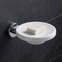 Мильниця Bagno associati Tecno TE 122 51 з тримачем, хром, фото №1