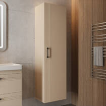 Пенал Devit Urbanis 454170BE універсальний 170 см з чорними ручками, бежевий, фото №1