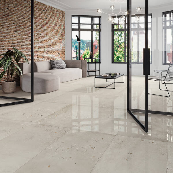 Керамограніт Alaplana Illusion Crema Pulido Rect 60x120 см, фото 1