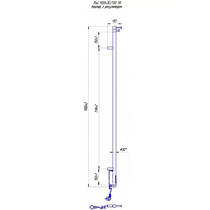 Рушникосушарка електрична Mario Рей-I 1100x30/130 TR 1100х30 мм білий глянець 30 Вт, фото №2