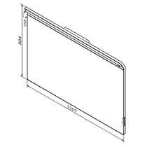 Зеркало AM.PM Inspire 2.0 M50AMOX1201SA с LED-подсветкой, 1207х804 мм, фото №2