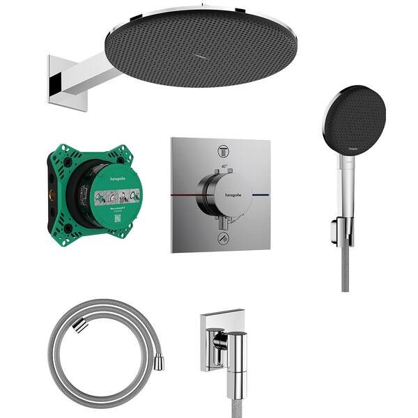 Душова система 300 1jet Raindance Alive S Hansgrohe хром 24630000, фото 1