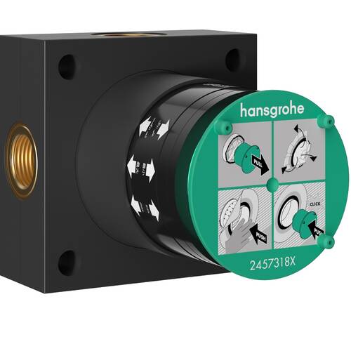 Внутрішня частина верхнього душу Hansgrohe Raindance Alive 24573180 2jet, фото 1