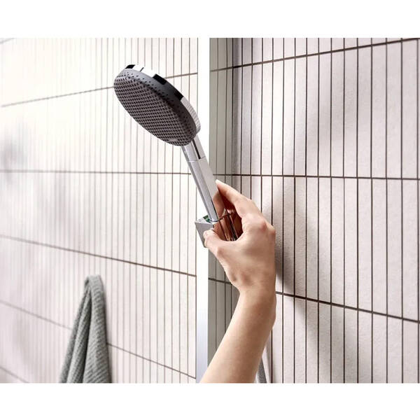 Душова система Hansgrohe Raindance Alive Q 24580000 210/340 1jet з ShowerSelect Comfort, хром, фото 5