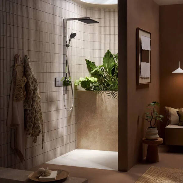 Душова система Hansgrohe Raindance Alive Q 24580000 210/340 1jet з ShowerSelect Comfort, хром, фото 4