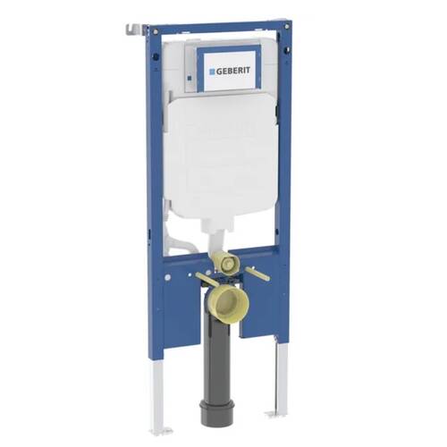 Інсталяція для унітаза Geberit Duofix 111.796.00.2, 114 см, зі змивним бачком прихованого монтажу Sigma 8 см, фото 1