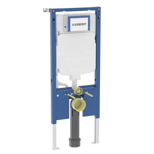 Інсталяція для унітаза Geberit Duofix 111.796.00.2, 114 см, зі змивним бачком прихованого монтажу Sigma 8 см, фото 1