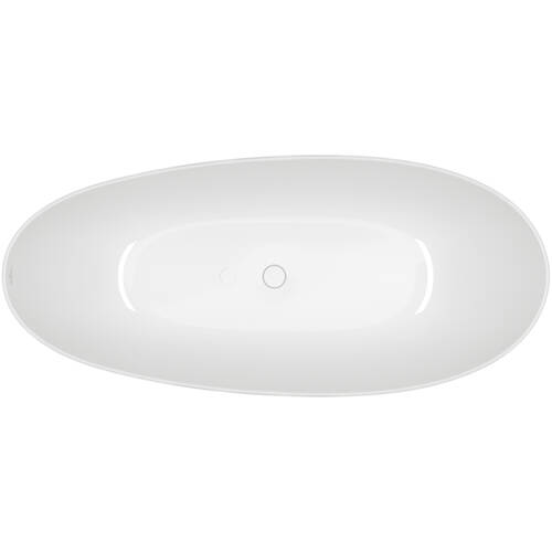 Ванна кварилова Villeroy&Boch Antao UBQ170TAO7TV-01 170х75  з наповненням з дна SilentFlow,см білий глянець, фото 3