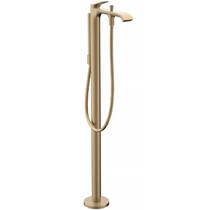 Змішувач для ванни Hansgrohe Vivenis 75445140 підлоговий з душовим набором, бронза матовий, фото №1