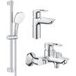 Набір змішувачів для ванни Grohe BauLoop New 3 в 1 UA123215M1, фото 1