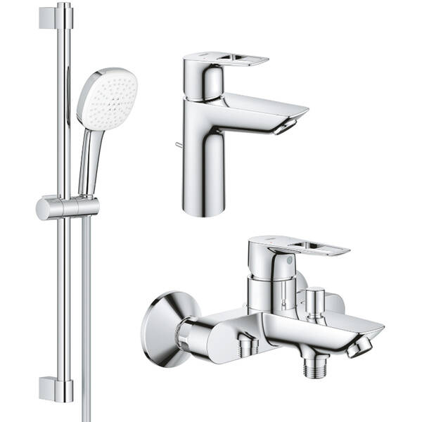 Набір змішувачів для ванни Grohe BauLoop New 3 в 1 UA123215M1, фото 1