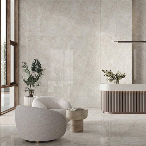 Керамограніт Alaplana Taj Mahal Cream Pulido Rect. 60х120 см, фото 2