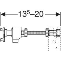 Комплект крепления к стене Geberit Duofix 111.080.00.1 для монтажа отдельных изделий и систем (2 шт.), фото №4