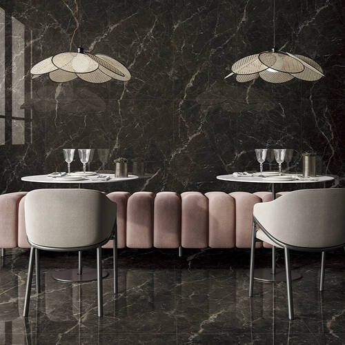 Керамогранит Almera Ceramica-2 Paula Black 60x120 см - купить в