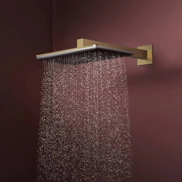 24530140 HG Raindance Alive Q Верхній душ 210/340 1jet, brushed bronze — фото 4