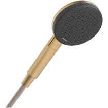 Ручной душ Hansgrohe Raindance Alive Select S, 24511140 EcoSmart, бронза, фото №1