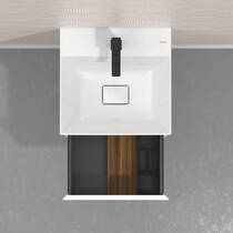 Органайзер большой для тумбы 90/220 Hansgrohe IntraStoris 54226670 черный матовый, фото №4