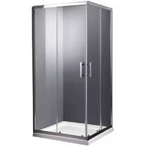 Душевая кабина Devit Frame SHRC54906 90х90 см профиль хром/прозрачное стекло, фото №1