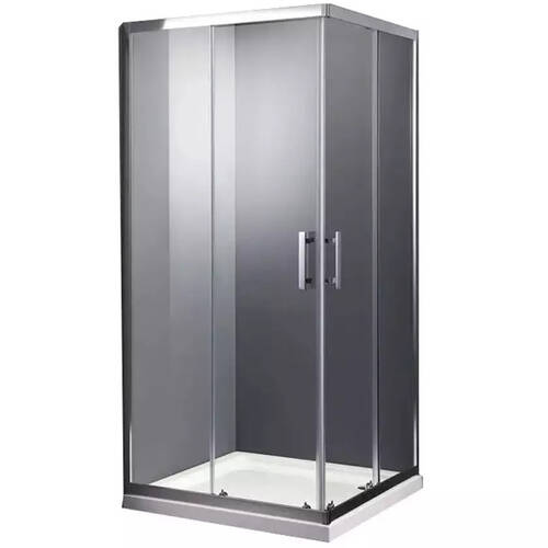 Душевая кабина Devit Frame SHRC54906 90х90 см профиль хром/прозрачное стекло, фото 1