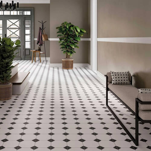Керамограніт Ceramica Deseo Canterbury Black 33х33 см - купити в