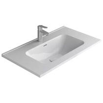 Тумба Royo Onix 127166 100 см з раковиною Enzo 126225, cірий цемент, фото №3