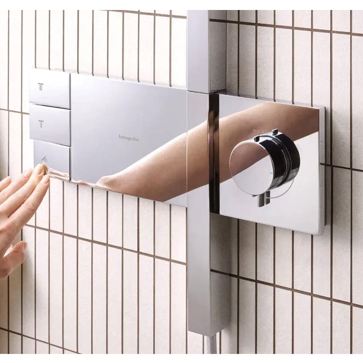 24590000 HG Raindance Alive Q Душова система 210/340 2jet з ShowerSelect Comfort, хром (1 сорт)