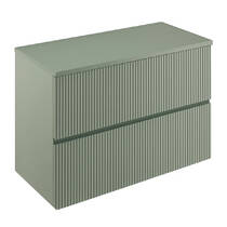 Тумба Royo Vora 131769 80 см подвесная со столешницей 131452 mineral green (зеленый), фото №2