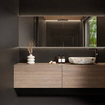 Керамограніт Argenta Soho Black 75x150 см, фото №1