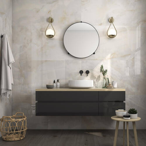 Керамограніт Pamesa Cr.Sardonyx Cream (Fam 017 / Compaglass) 60x120 см, фото 1