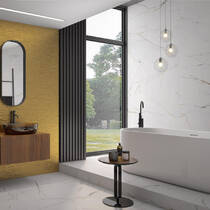 Керамограніт Pamesa Cr.Torano M Dorado (Fam017 / Compacglass) 120x120 см, фото №1