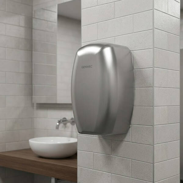 Сушарка для рук Genwec Falcon GW01 40 04 01 із нержавіючої сталі AISI304, брашована 900 Вт