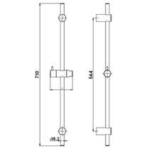 Душевый набор Devit Life 5521071, хром, фото №6