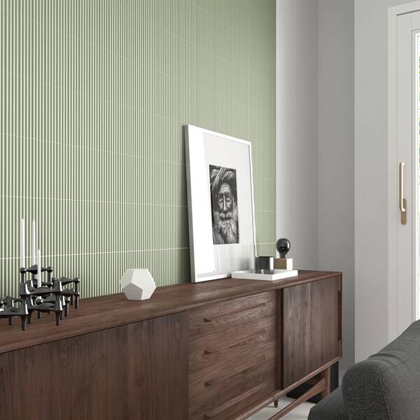 Плитка Equipe Ceramicas Costa Nova Tansy Green Matt 28456 5х20 см