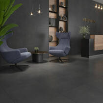 Керамогранит Cerrad Neotec Black Rect 59,7x119,7 см, фото №2