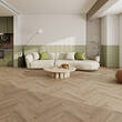 Вінілове покриття Floorex дуб London LVT Click Herringbone, фото 1