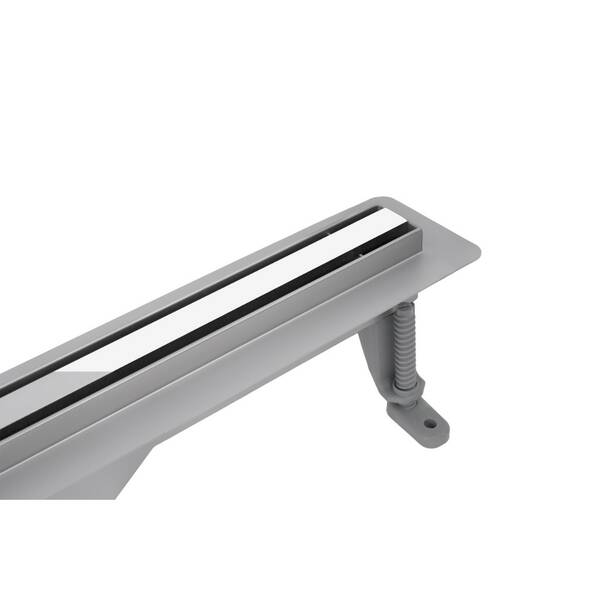 Душовий канал Devit Universal UN7033C 70 з нержавіючої сталі, з сифоном і декоративною накладкою, з горизонтальним виводом, хром, фото 4