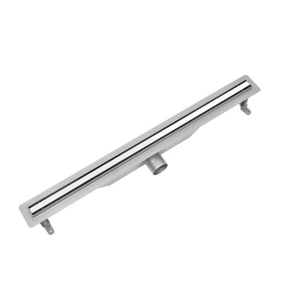 Душовий канал Devit Universal UN7033C 70 з нержавіючої сталі, з сифоном і декоративною накладкою, з горизонтальним виводом, хром, фото 1