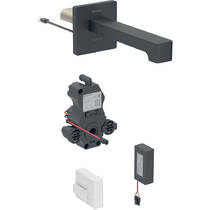 Смеситель скрытого монтажа для раковины Geberit Brenta 116.274.14.1 электронный, черный матовый, фото №1