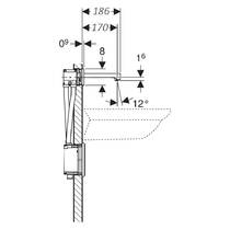 Смеситель скрытого монтажа для раковины Geberit Brenta 116.274.14.1 электронный, черный матовый, фото №3