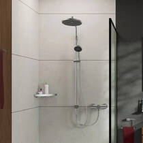 Душова система Hansgrohe Activera S 240 1jet EcoSmart Reno Varia 28074000 хром, фото №1