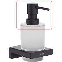 Помпа для дозатора Hansgrohe AddStoris 94168670 чорний матовий, фото №3