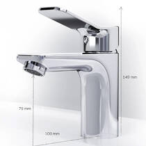 Змішувач для раковини AM.PM X-Joy S F85A02100 хром, фото №3