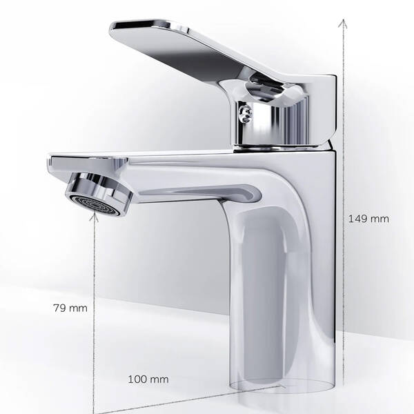 Смеситель для раковины AM.PM X-Joy S F85A02100 хром, фото 4