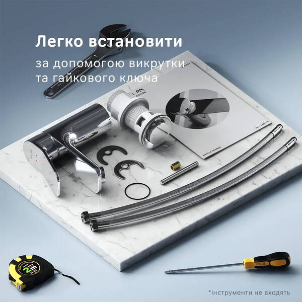 Смеситель для раковины AM.PM X-Joy S F85A02100 хром, фото 8