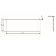 Панель для ванни AM.PM Spirit, X-joy W72UA-170-070W-P1 фронтальна 170х70 см, білий, фото 2