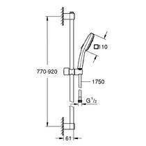 Душевой набор Grohe Tempesta Cube 110
26909003 хром, фото №2